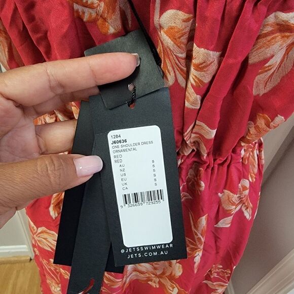 Jets Australia One Shoulder Floral Maxi Dress S - Picture 10 of 11